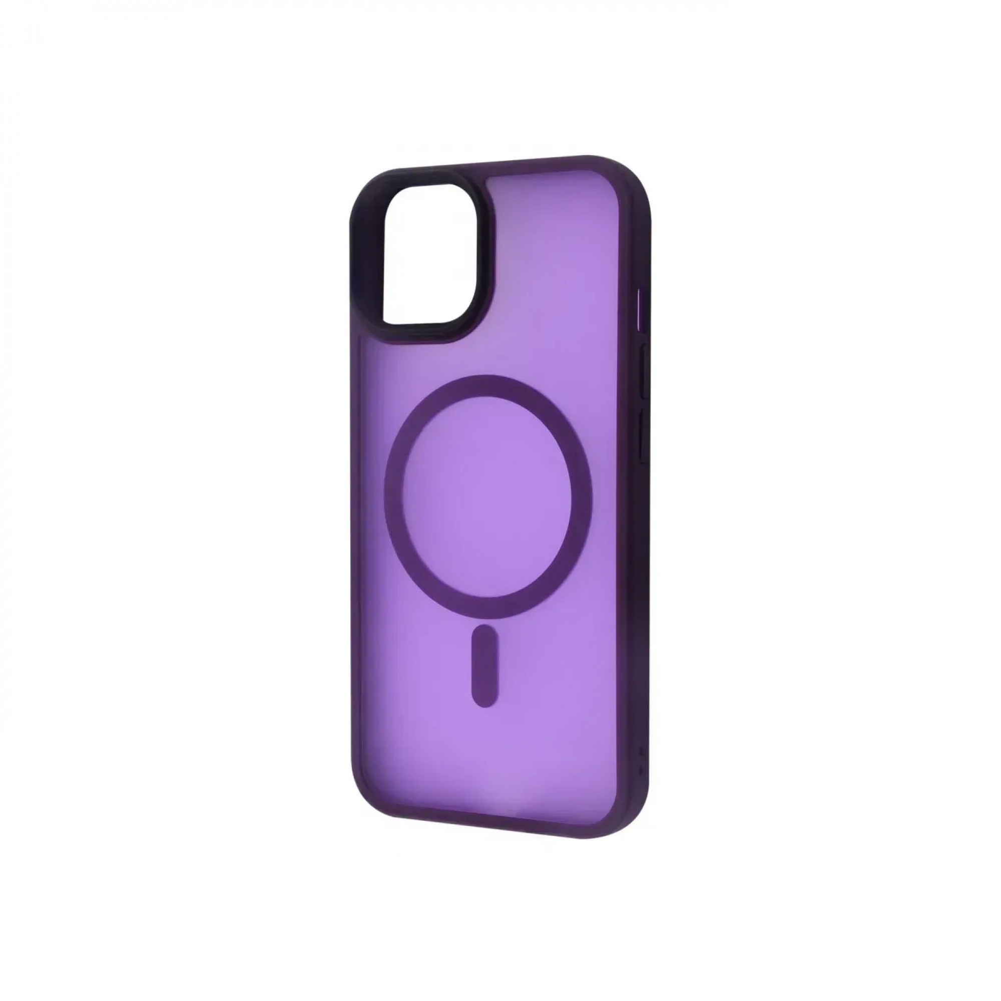 Чехол WAVE Matte Insane Case with Magnetic Ring iPhone 13 (deep purple)